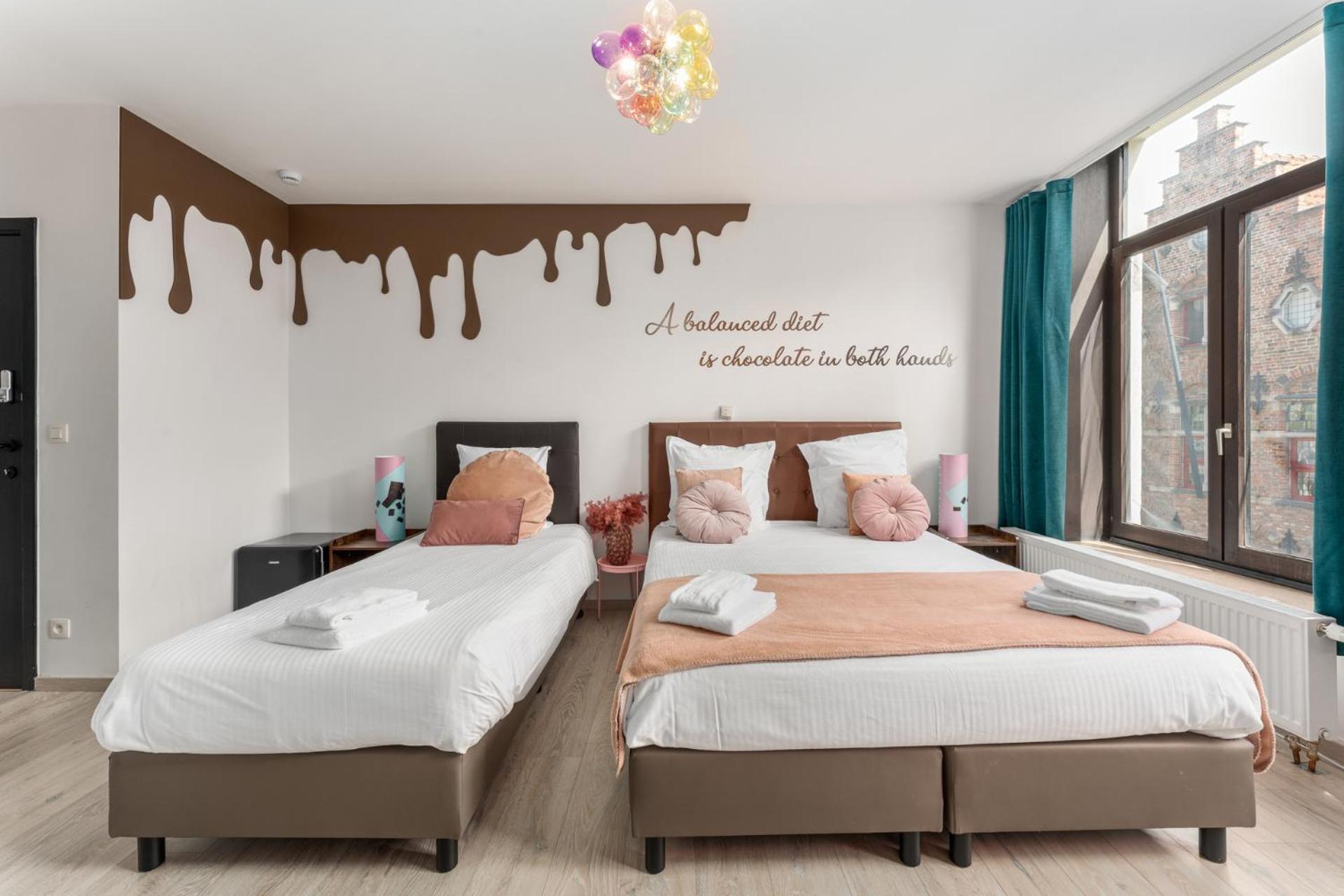 The Chocolate Suites Brugge Bagian luar foto