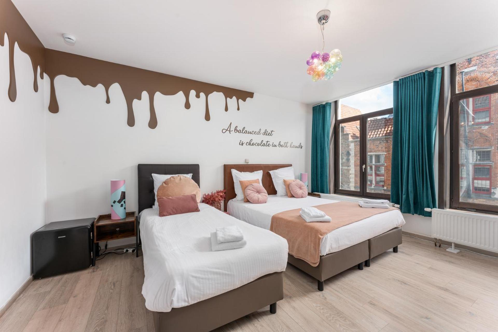 The Chocolate Suites Brugge Bagian luar foto