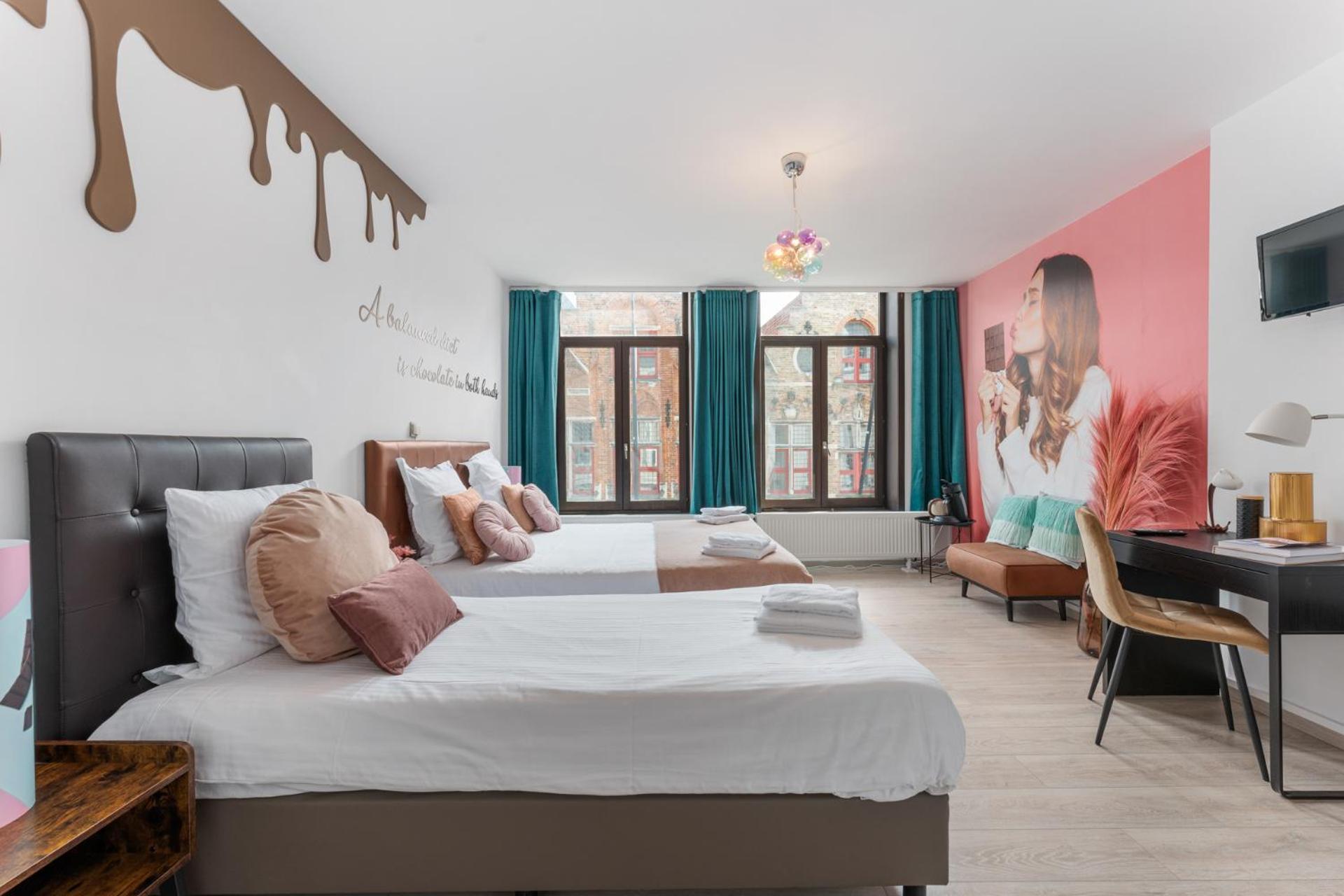 The Chocolate Suites Brugge Bagian luar foto