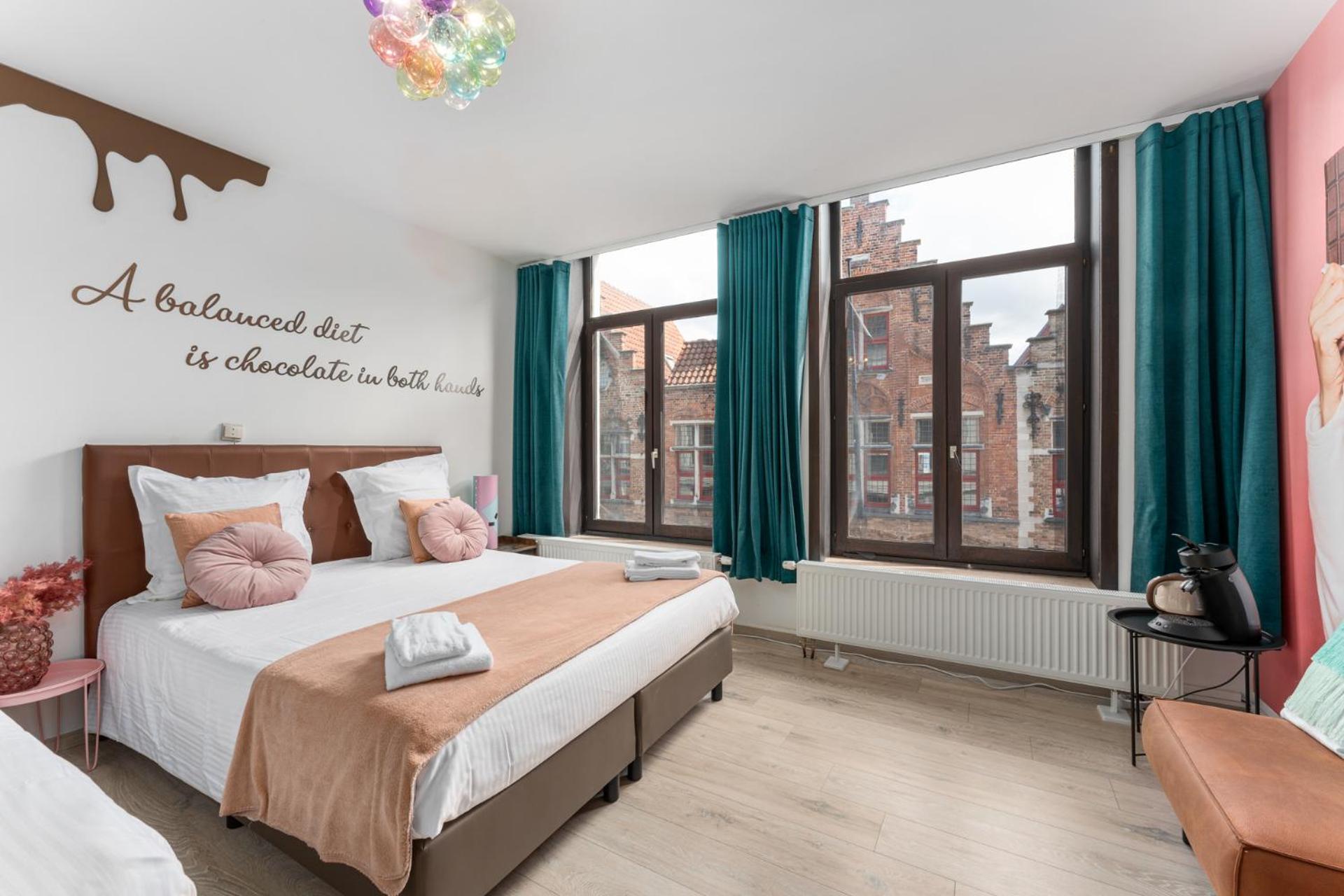 The Chocolate Suites Brugge Bagian luar foto